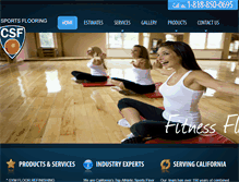 Tablet Screenshot of gymsportsflooring.com